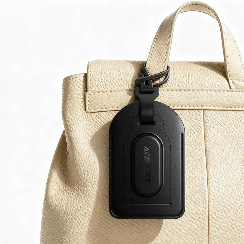 Acefast SmartTag Luggage S5 per Serie iOS, Nero