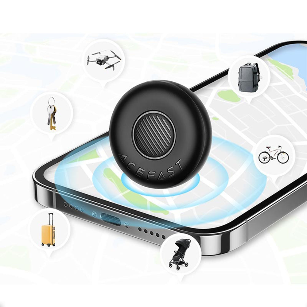 Acefast SmartTag S1 per serie iOS, Grigio