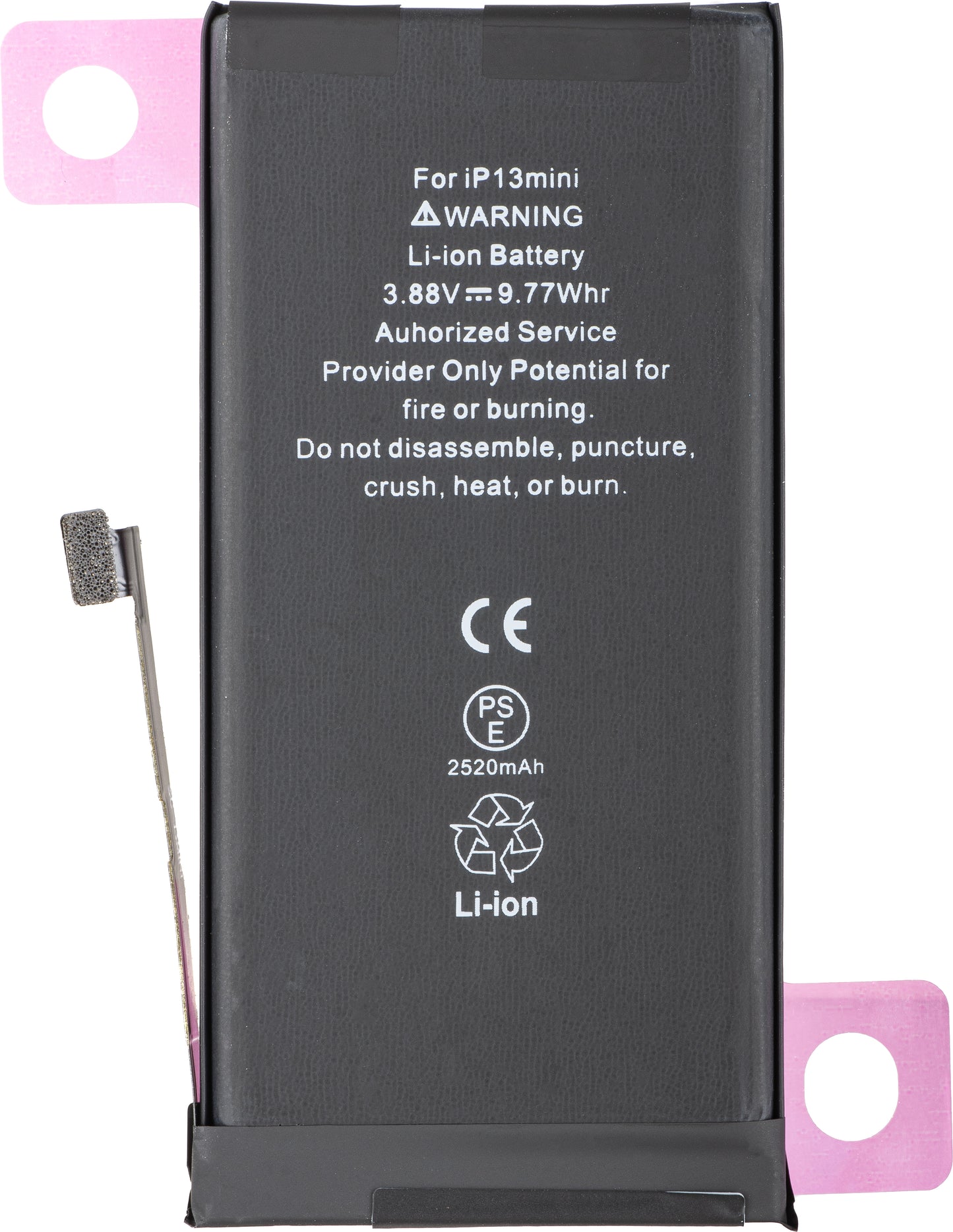 Batterie Apple iPhone 13 mini, Diagnostic Haute Capacité