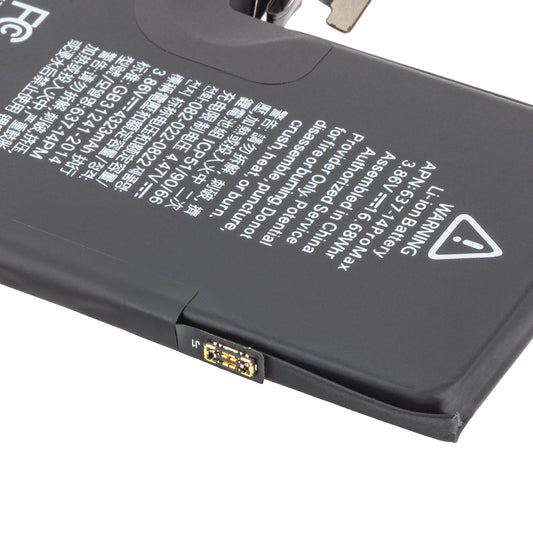Batteria per Apple iPhone 14 Pro Max con integrazione BMS Flex Band (non è necessaria la saldatura a contatto)