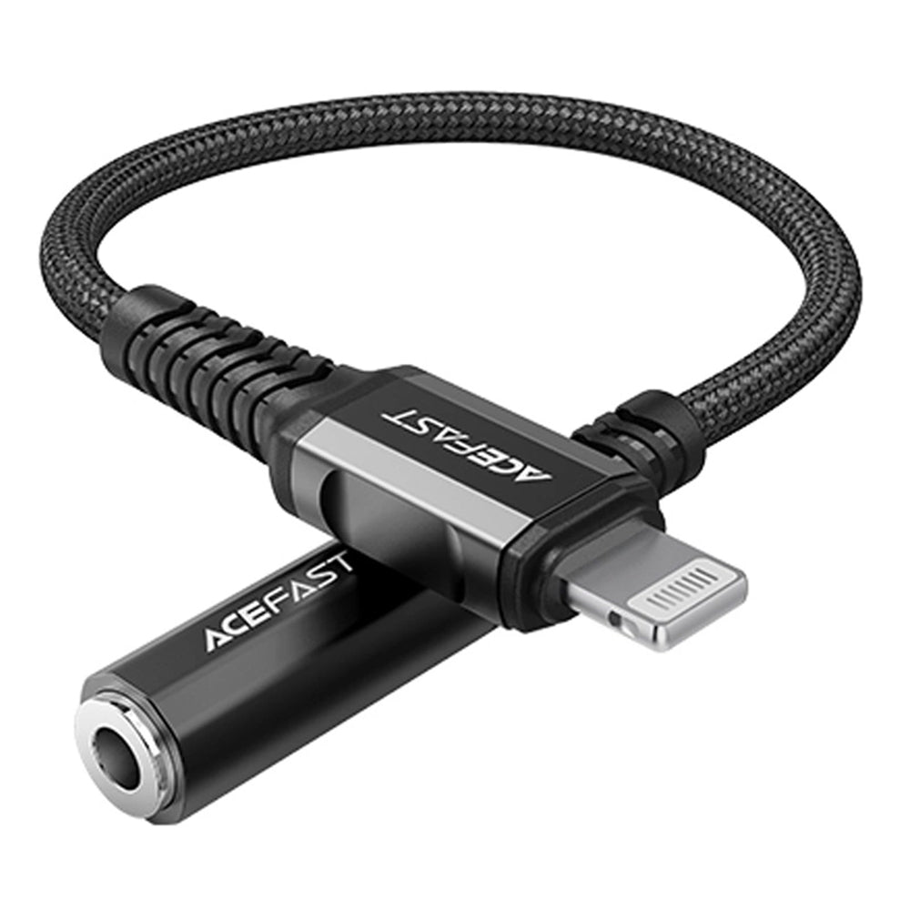 Adattatore Audio Lightning - 3.5mm Acefast C1-05, Nero