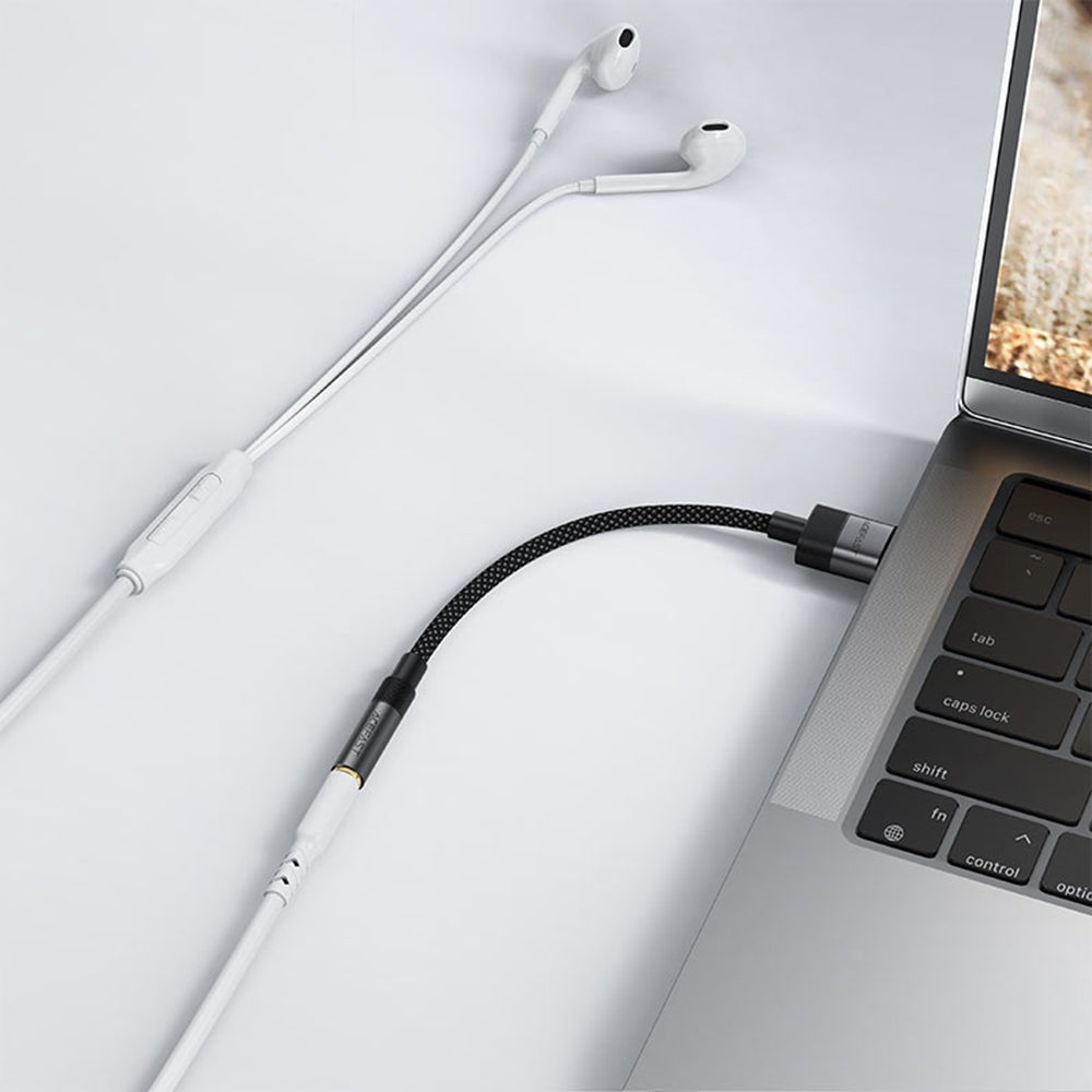Adattatore Audio Acefast J13, USB-A - 3.5mm, Nero