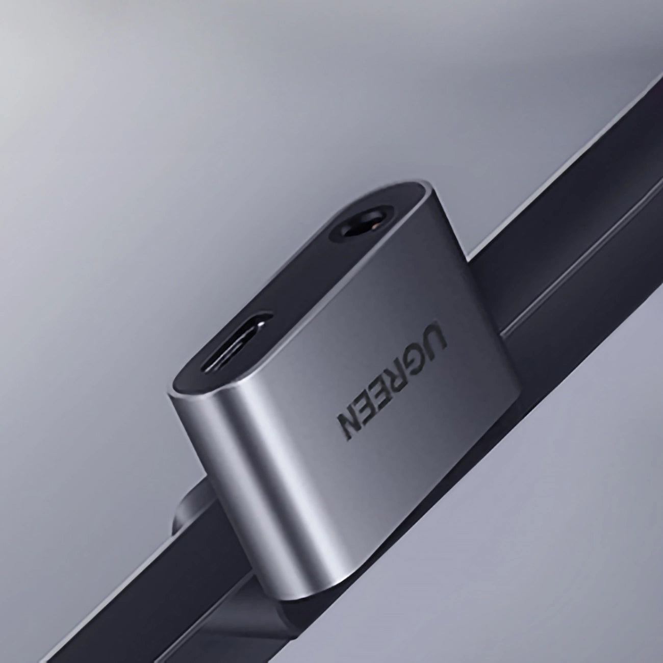 Adattatore Audio USB-C - 3.5mm / USB-C UGREEN CM193, Grigio