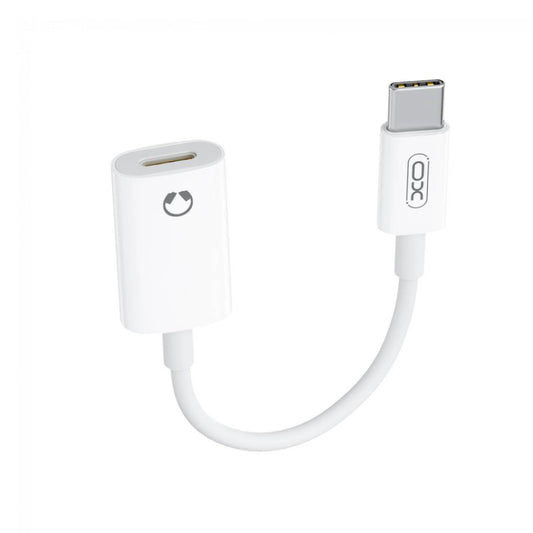 Adaptateur Audio USB-C - Lightning XO Design NB-R268B, Blanc
