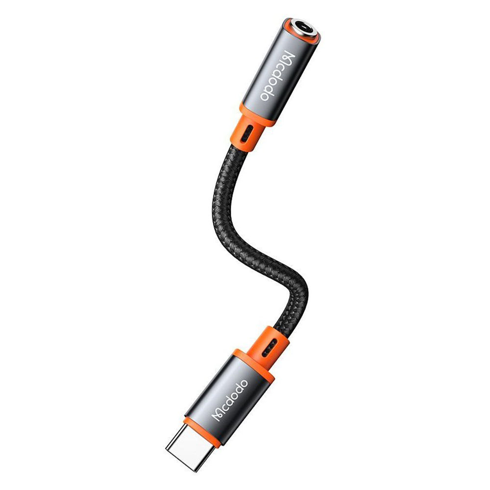 Adattatore Audio USB-C - 3.5mm McDodo CA-7561, Nero