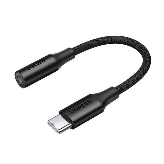 Adaptateur Audio USB-C - 3.5mm UGREEN AV161, Noir
