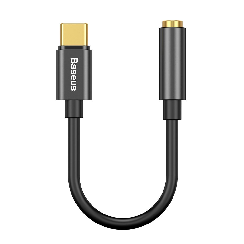Adaptateur Audio USB-C - 3.5mm Baseus L54, Noir CATL54-01