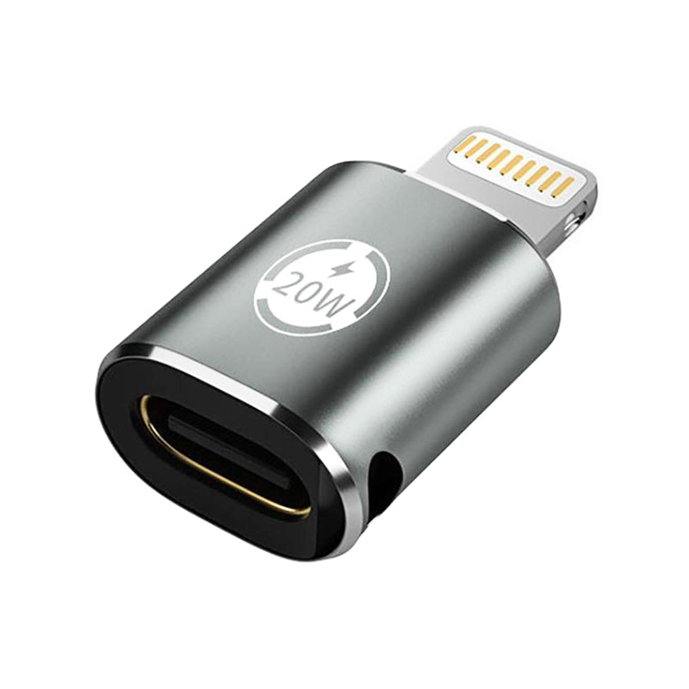 Adattatore Dati e Ricarica USB-C - Lightning Techsuit A11 TitanCoreX, Grigio