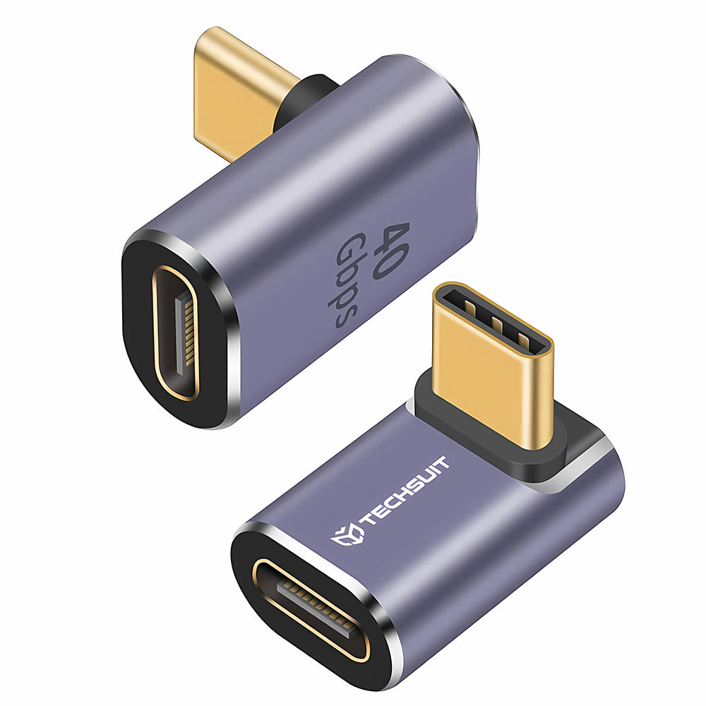 Adaptateur de Données et de Chargement USB-C - USB-C Techsuit A12 TitanCoreX, Gris