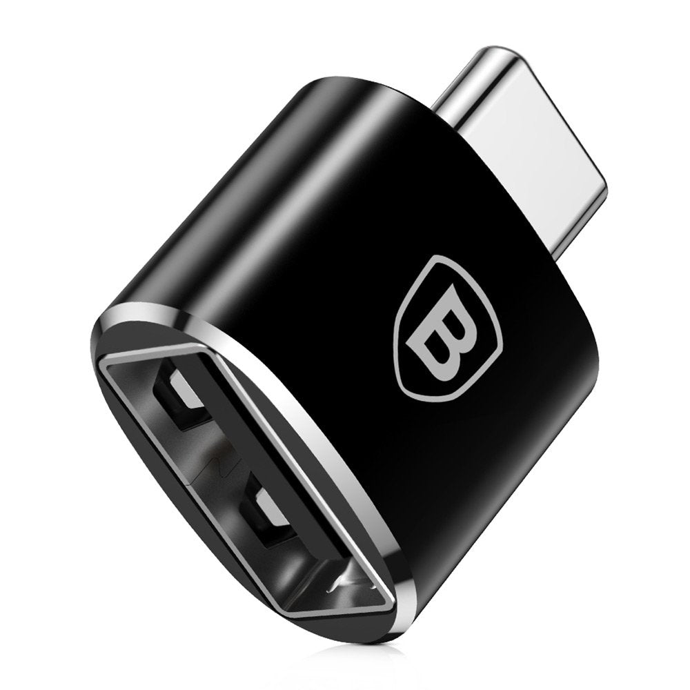 OTG Adapter USB-C - USB-A Baseus, Black CATOTG-01