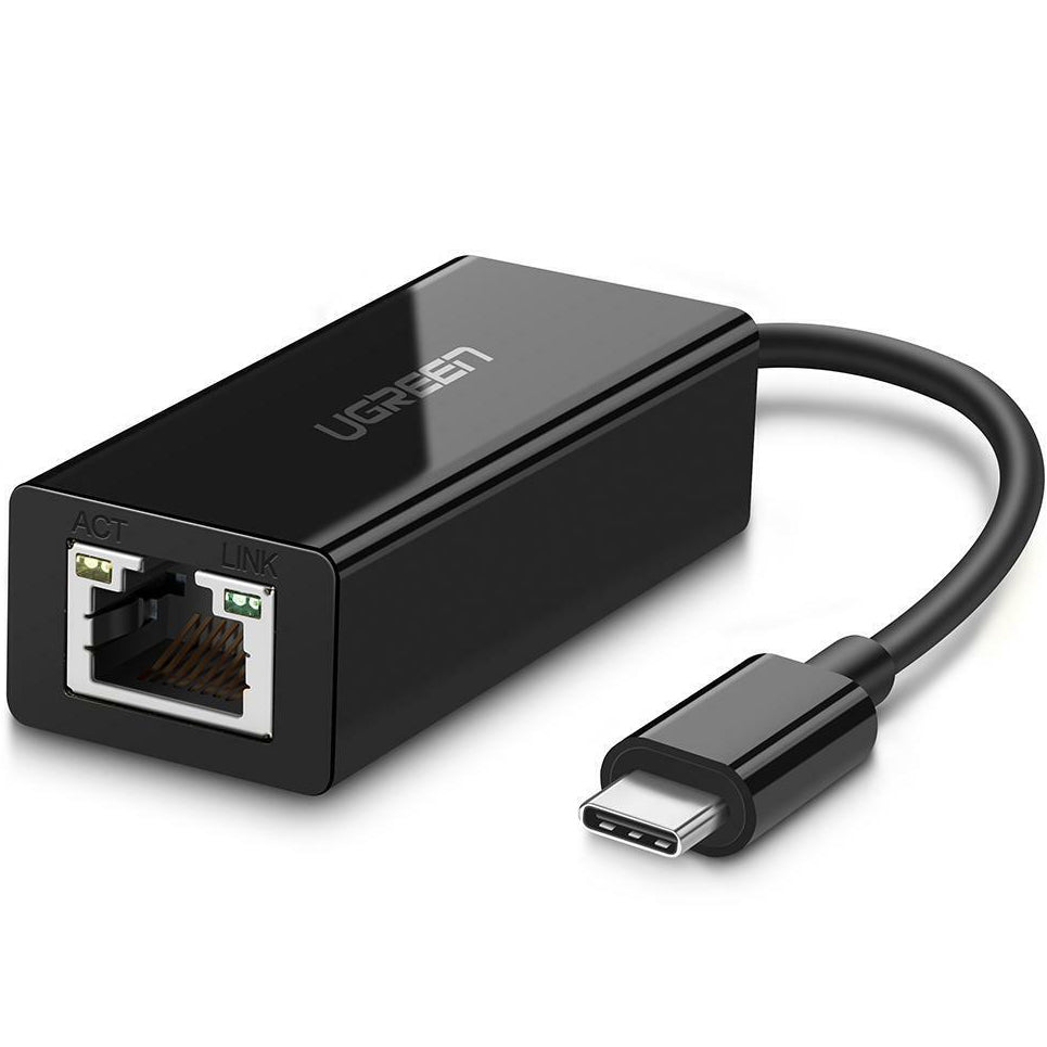 Carte réseau UGREEN US236, RJ45, USB-C, noir
