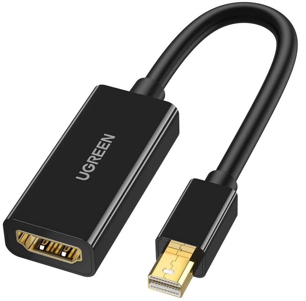Adattatore Video UGREEN MD112, MiniDisplayPort - HDMI, 4K, Nero