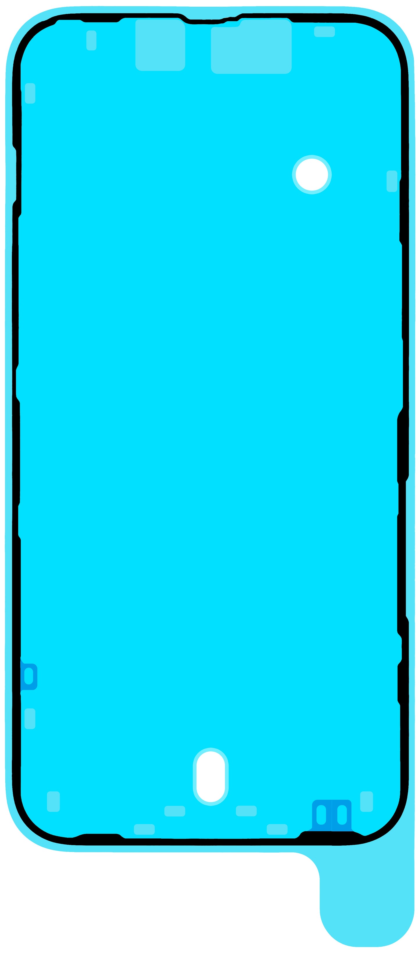 Apple iPhone 14 Plus Battery Cover Adhesive, Service Pack 923-08092