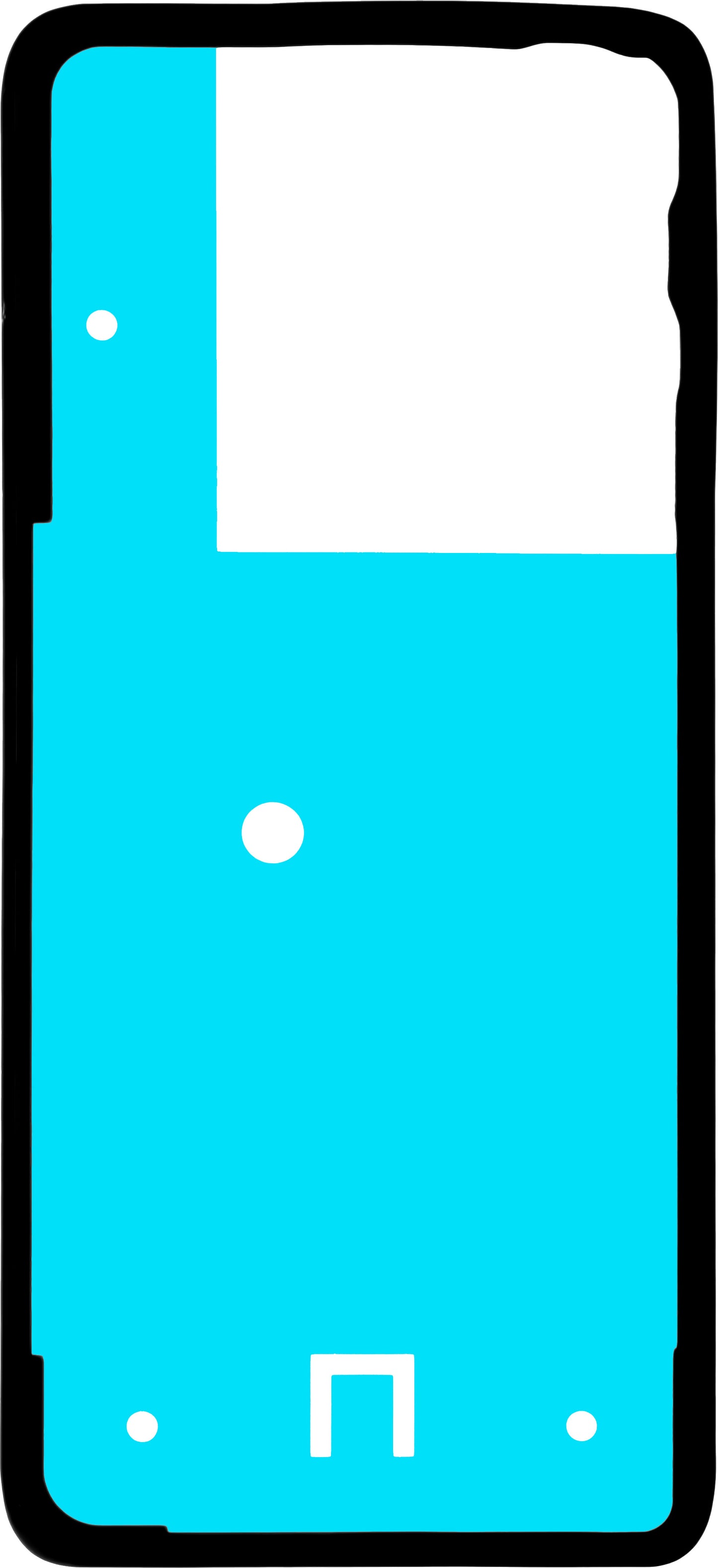 Adhésif Couvercle Batterie Motorola ThinkPhone 25 / Edge 50 Neo, Service Pack 5948C28389