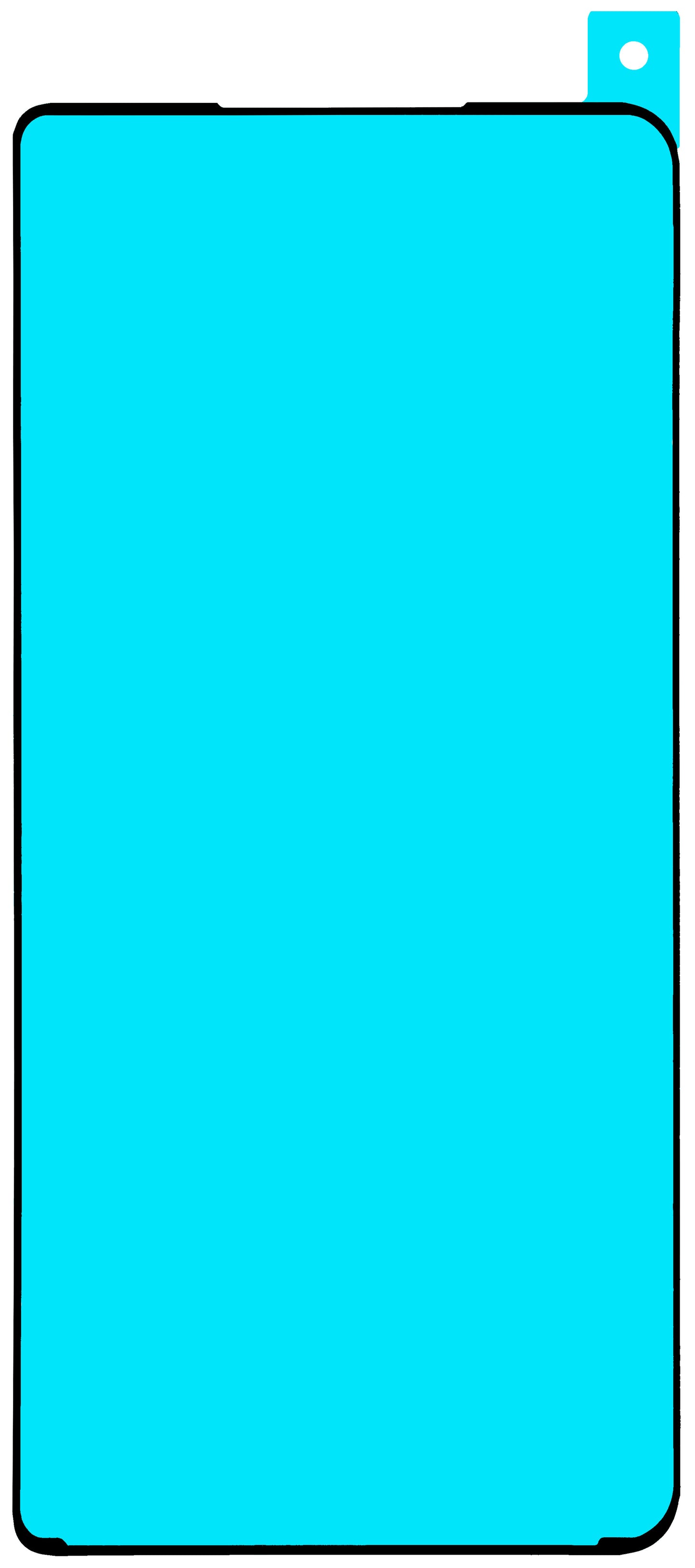 Adhésif Secondaire Écran Honor Magic V5, Sous Externe, Pack de Service 5163AFRE