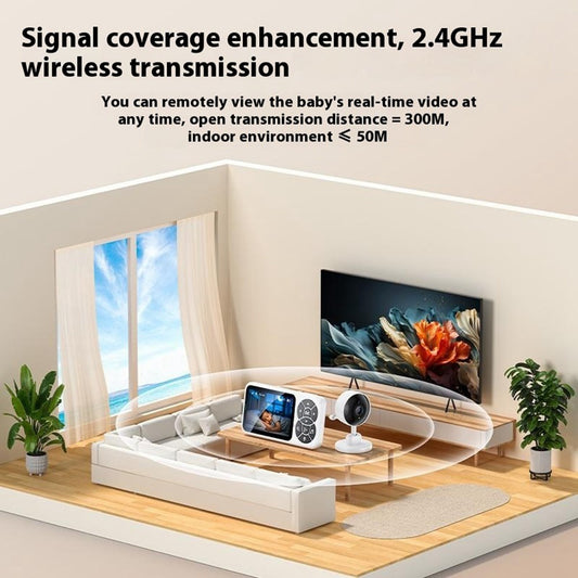 Baby Monitor Yesido KM26, Wi-Fi, Bianco