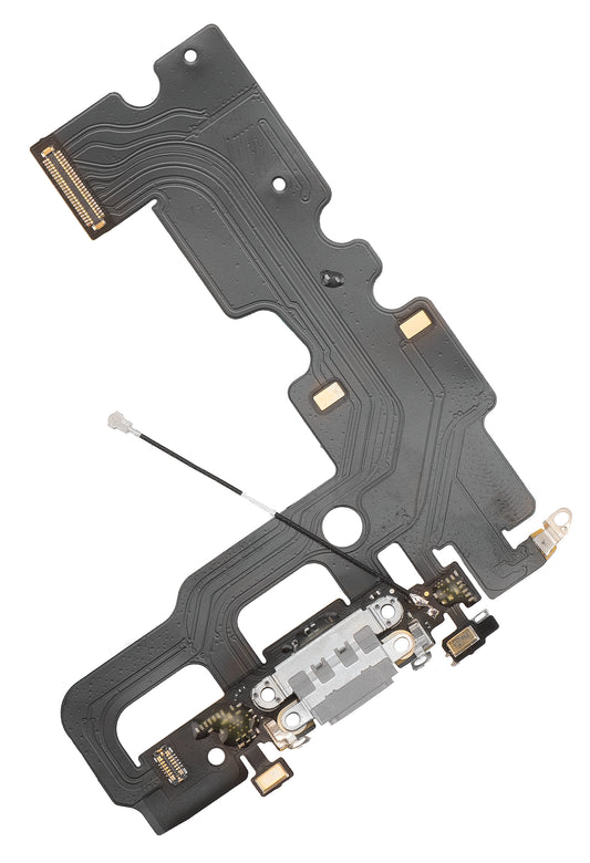 Ladeanschlussband - Apple iPhone 7 Mikrofon, Silber