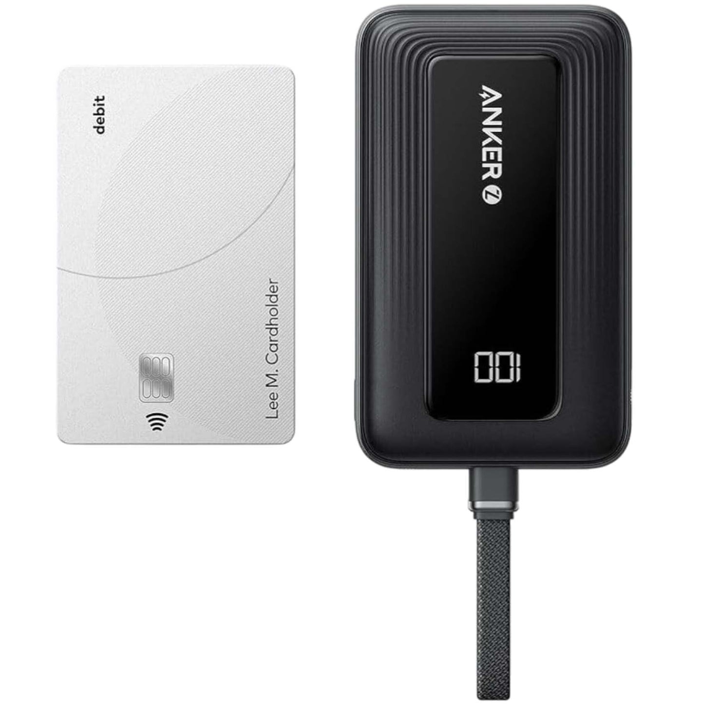 Batteria Esterna Anker Zolo, 10000mAh, 30W, QC + PD, 1 x USB-A - 2 x USB-C, Nera A1688H11