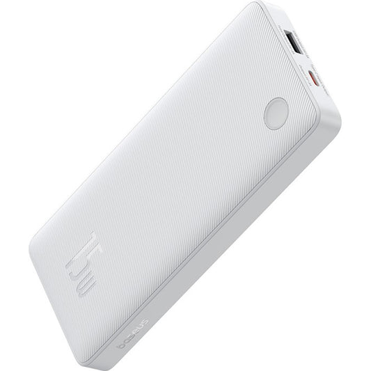 Batteria esterna Baseus Airpow Lite, 10000mAh, 15W, 1 x USB-A - 1 x USB-C, bianco