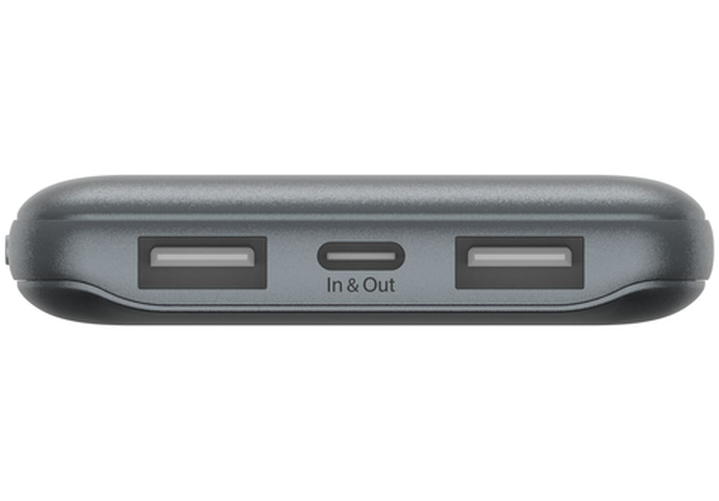 Externe Batterie Belkin BoostCharge, 10000mAh, 15W, 1 x USB-C - 2 x USB-A, Grau BPB011btGY