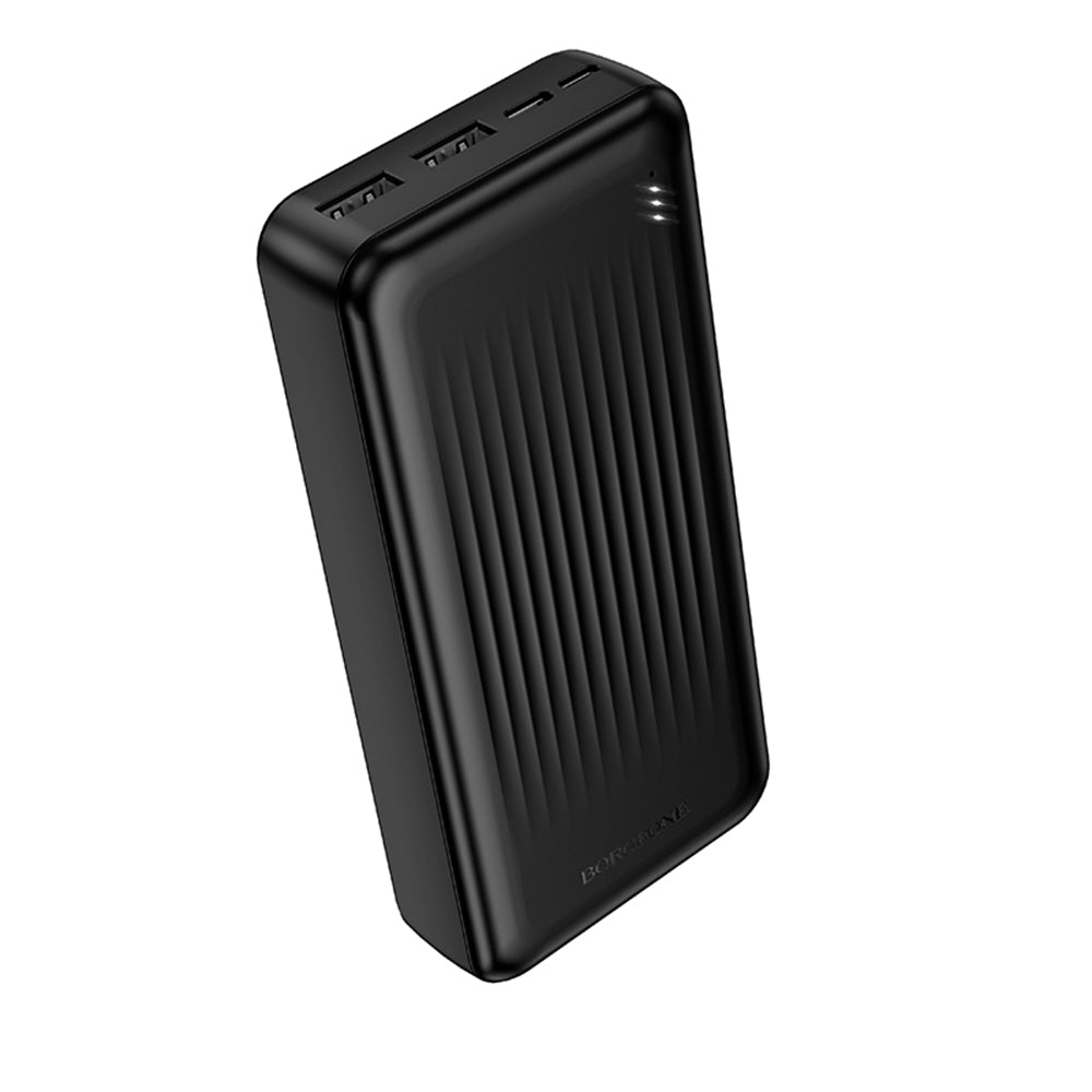 Batterie Externe Borofone BJ78A Clever, 20000mAh, 10W, 2 x USB-A, Noire