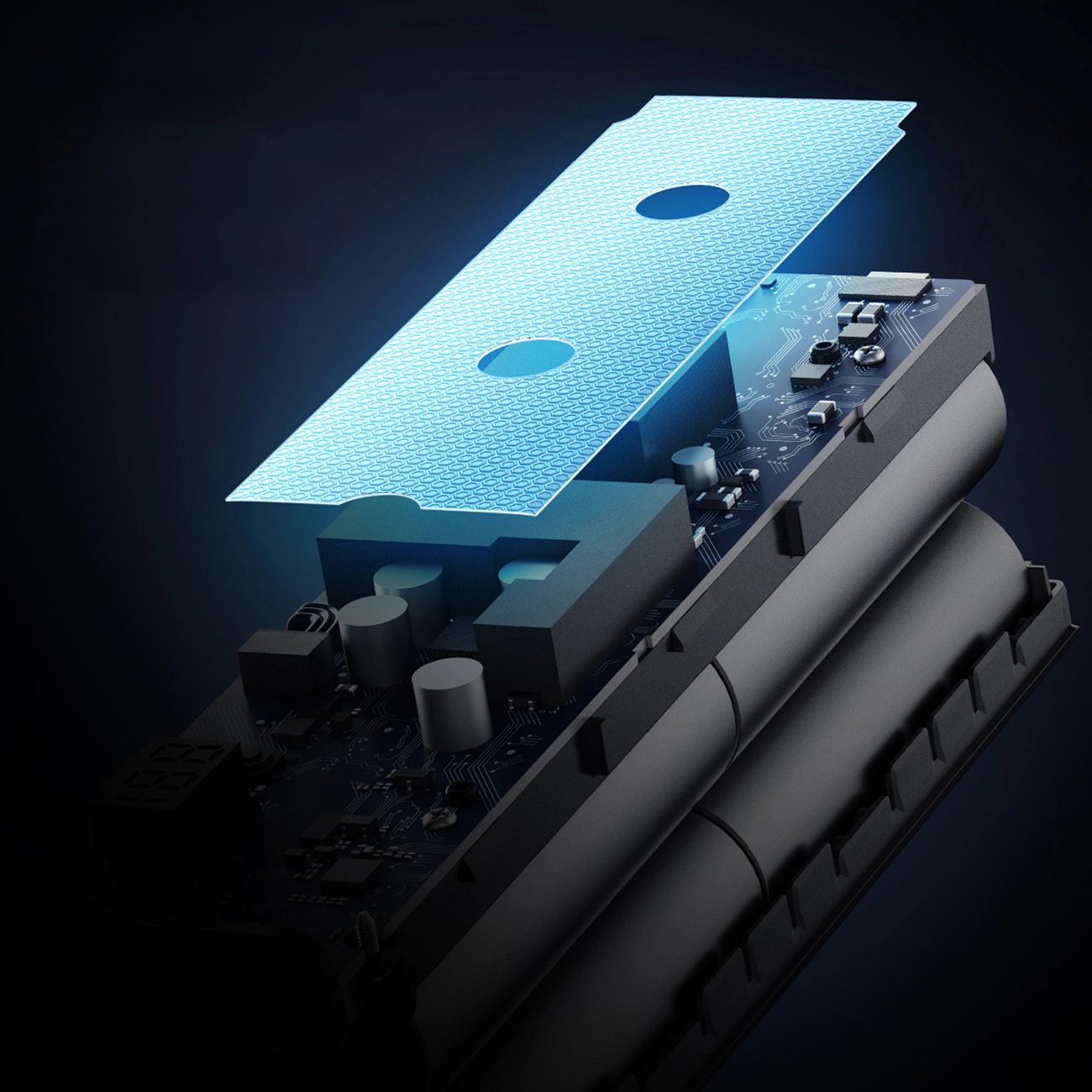 Batteria Esterna Cuktech, 20000mAh, 100W, QC + PD, 1 x USB-A - 2 x USB-C, Grigio CUKP200XGLGR