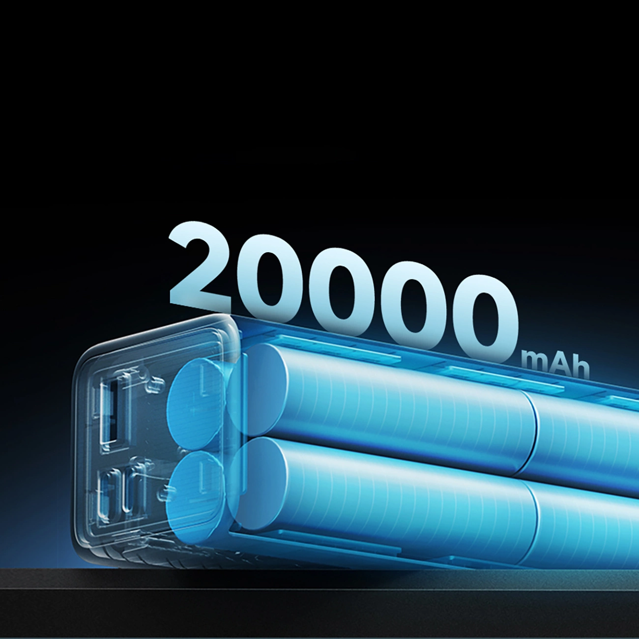 Batteria Esterna Cuktech, 20000mAh, 100W, QC + PD, 1 x USB-A - 2 x USB-C, Grigio CUKP200XGLGR