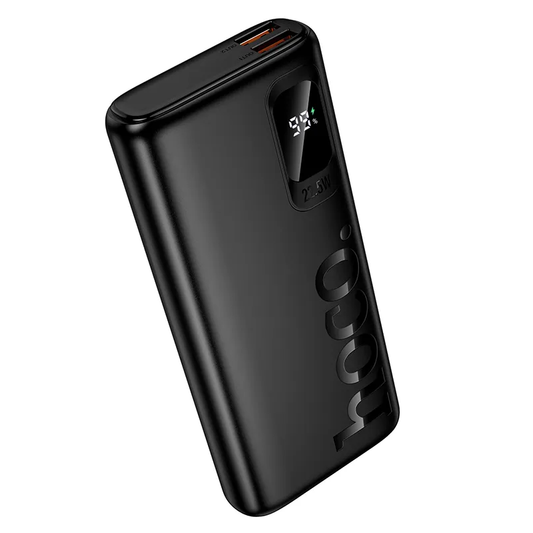 Batteria Esterna HOCO J158 Pro, 10000mAh, 22.5W, QC + PD, 1 x USB-C - 2 x USB-A, Nera