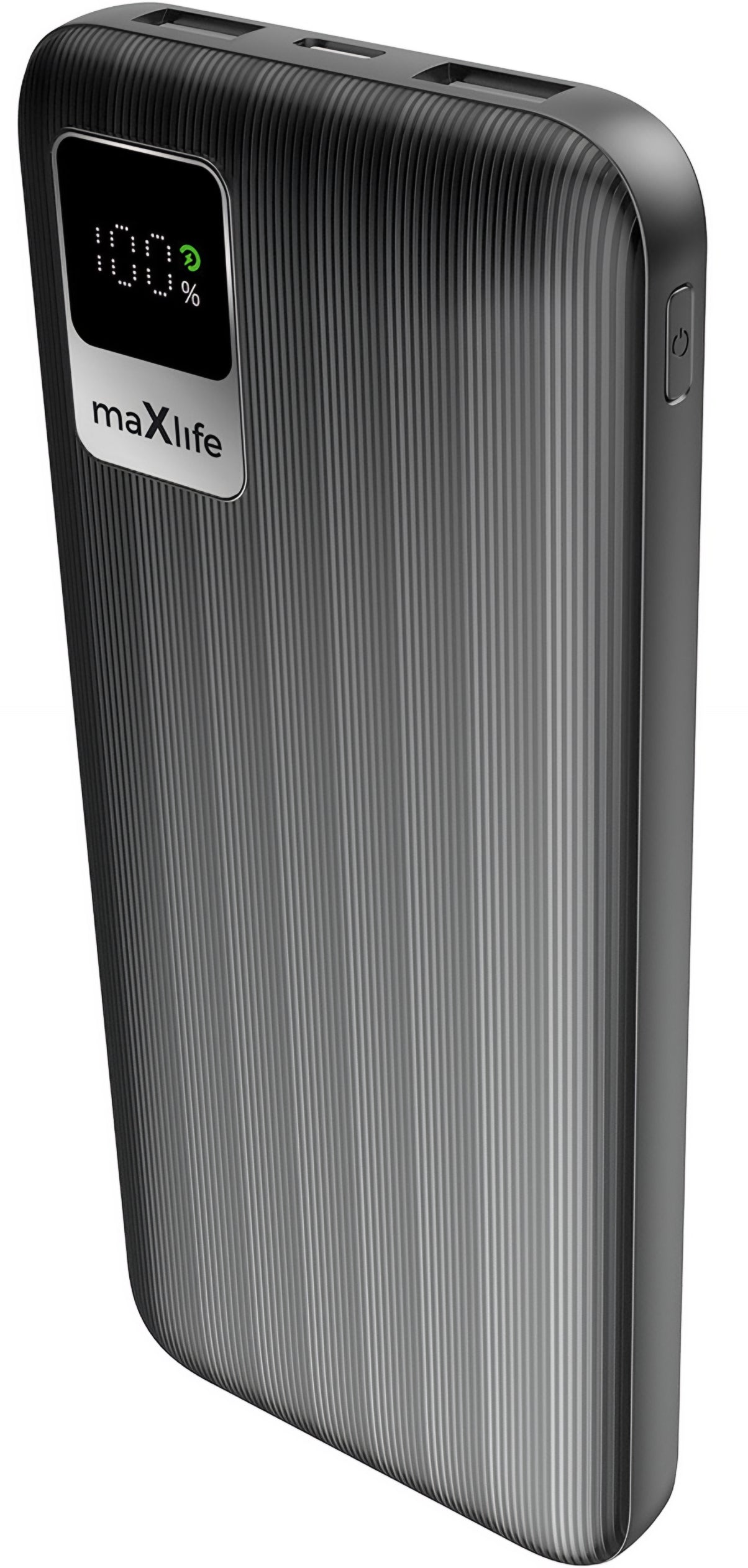 Externer Akku MaXlife MXPB-07, 10000mAh, 10W, 2 x USB-A, Schwarz