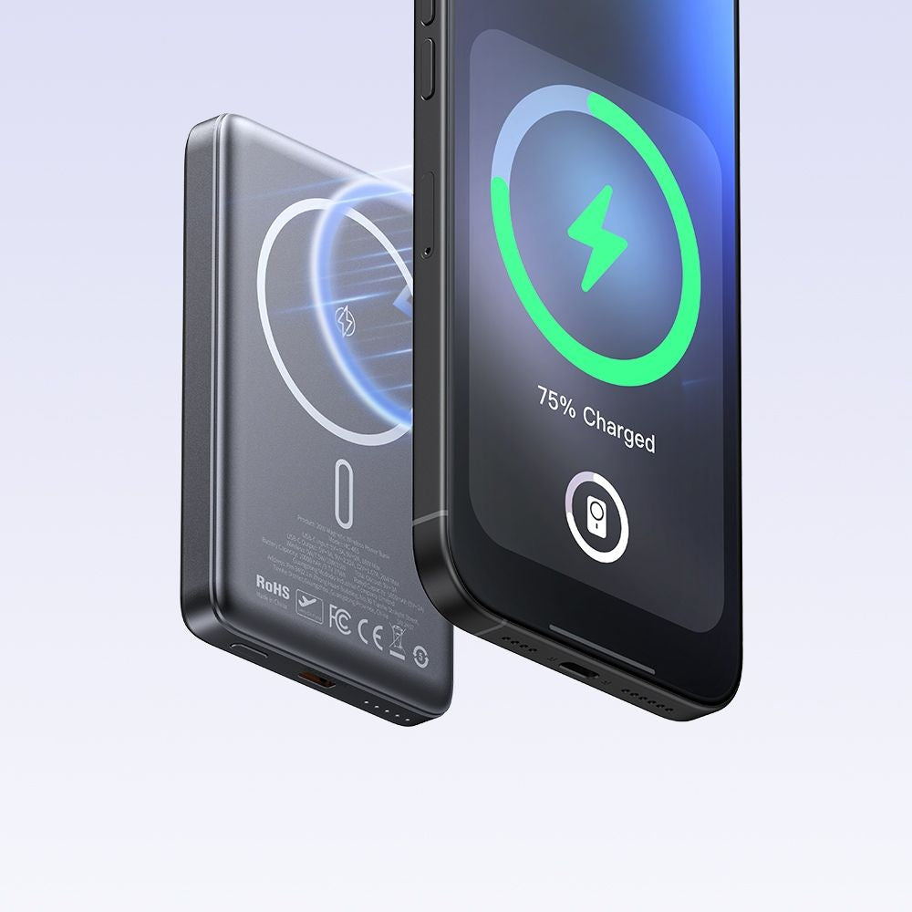 Batteria Esterna Wireless McDodo MC-4651 Meta, 10000mAh, 20W, PD + FQI, 1 x QI - 1 x USB-C, Nera