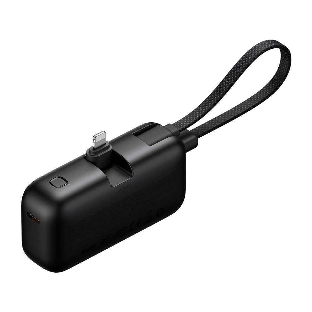 Externer Akku McDodo MC-7800 Freekit, 5000mAh, 22.5W, PD, 1 x Lightning - 2 x USB-C, Schwarz
