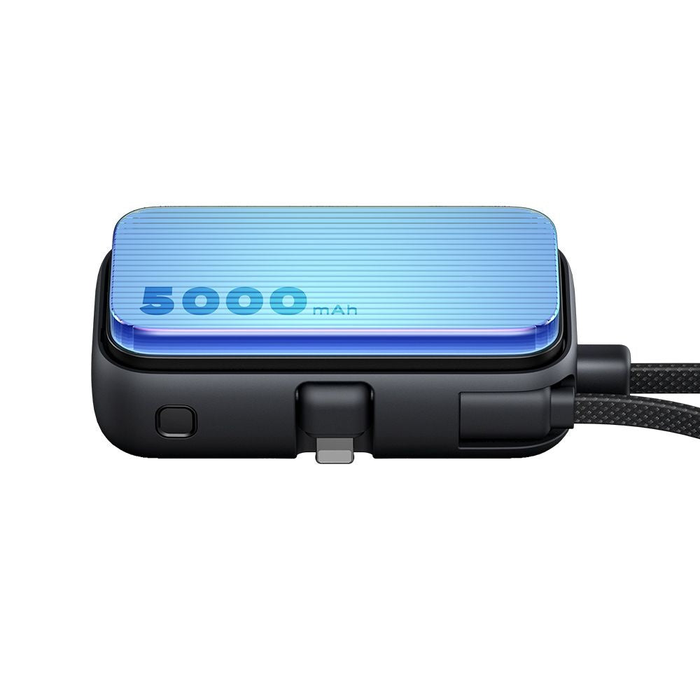 Externer Akku McDodo MC-7800 Freekit, 5000mAh, 22.5W, PD, 1 x Lightning - 2 x USB-C, Schwarz