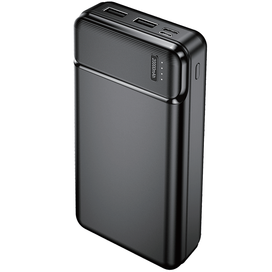 MaXlife MXPB-01 Powerbank 20000mAh | 12W | 2x USB-A | Schwarz
