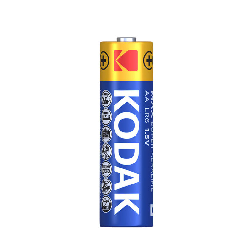 Kodak Max Super Alkaline Battery, AA / LR6, Set of 4 pieces
