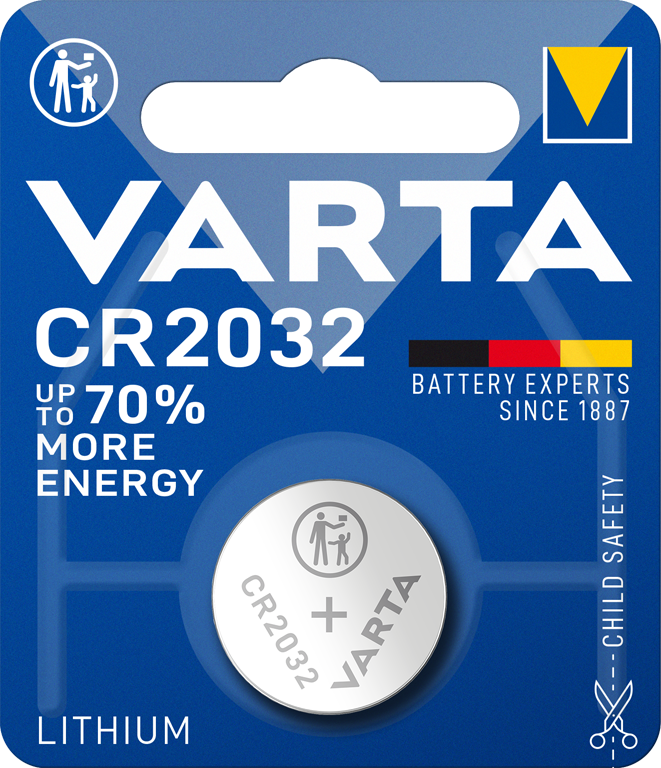 Varta CR2032 Knopfzelle | Lithium | 3V | Premium