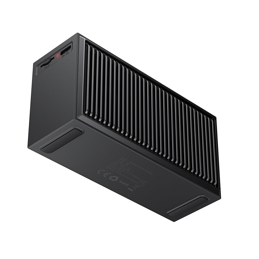 Cassa Bluetooth Acefast K9 Go, 7W, TWS, RGB, Impermeabile, Nera