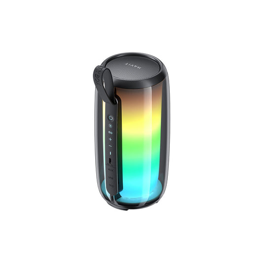 Enceinte Portable Bluetooth HAVIT SK879BT, 8W, RGB, Étanche, Noire