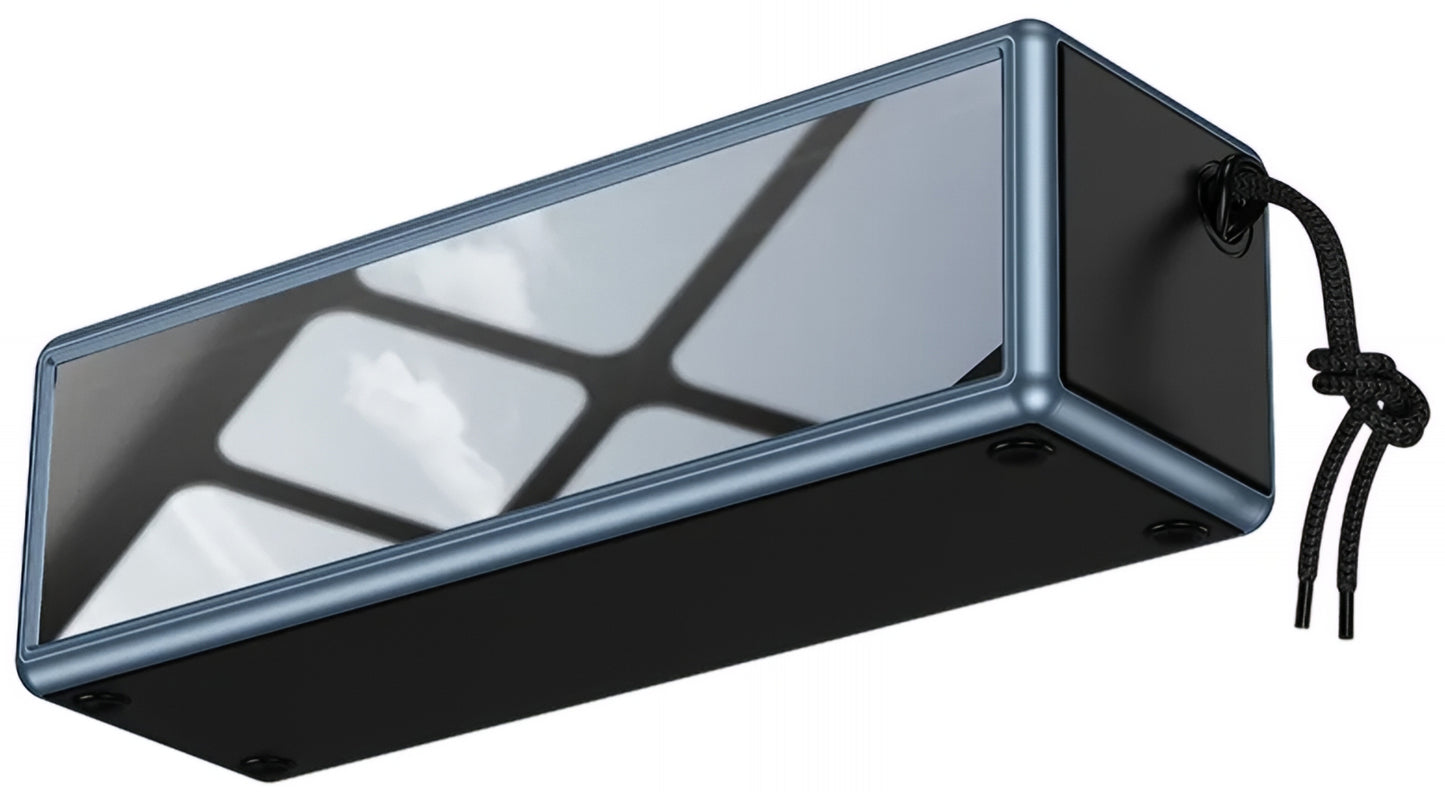 Cassa Portatile Bluetooth HOCO HC40, 2 x 10W, TWS, RGB, Nera