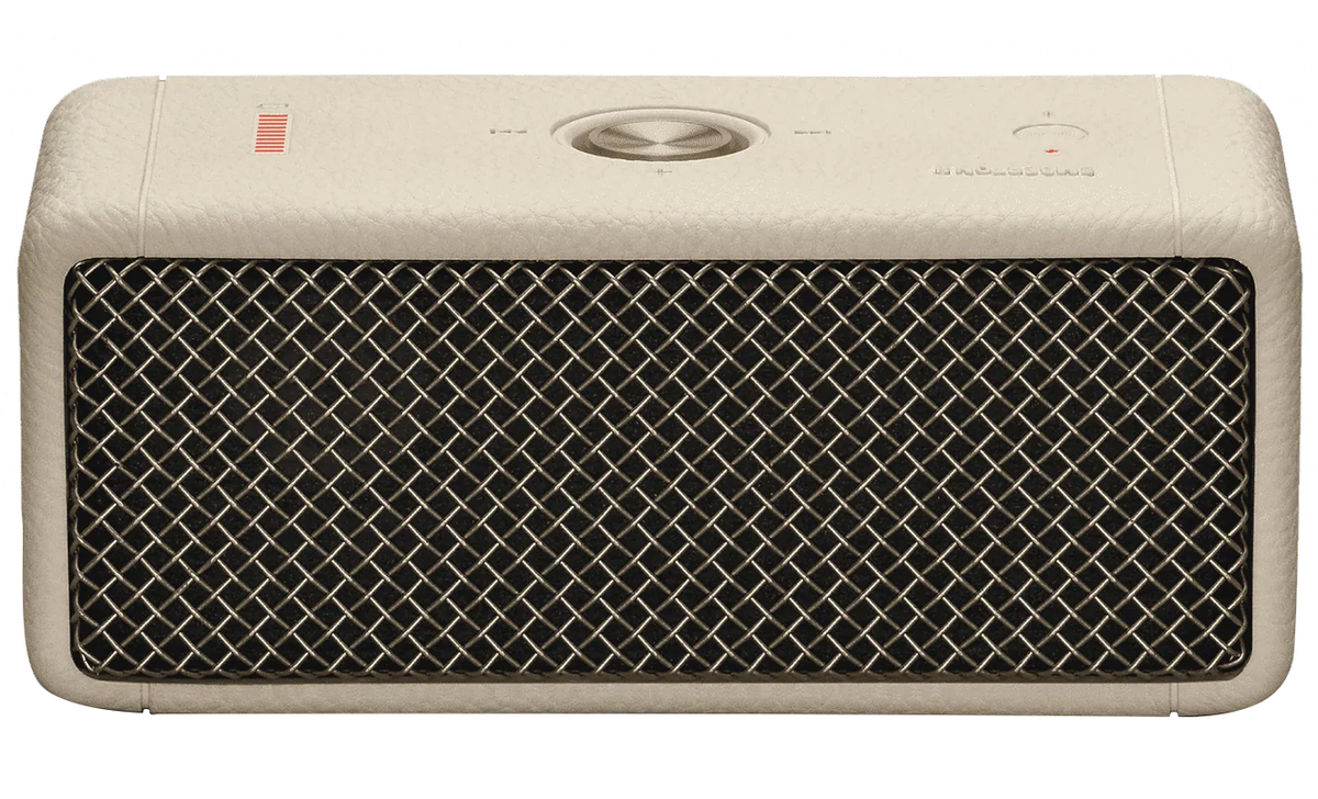 Tragbarer Bluetooth-Lautsprecher Marshall Emberton II, 20W, wasserdicht, Creme