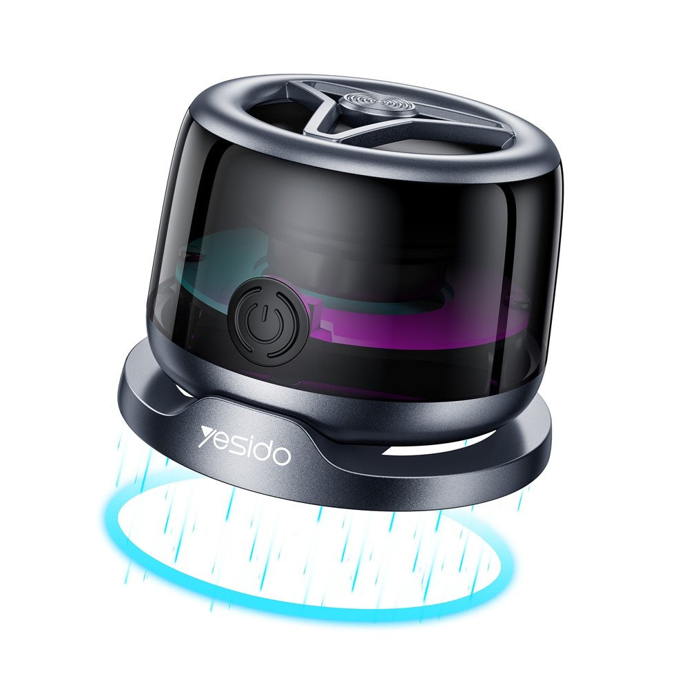 Tragbarer Bluetooth-Lautsprecher Yesido YSW32, 3W, RGB, Schwarz