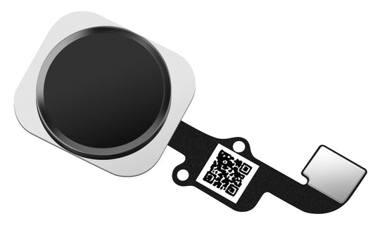 Apple iPhone 6s / 6s Plus Menütasten-Baugruppe, mit Band, Schwarz