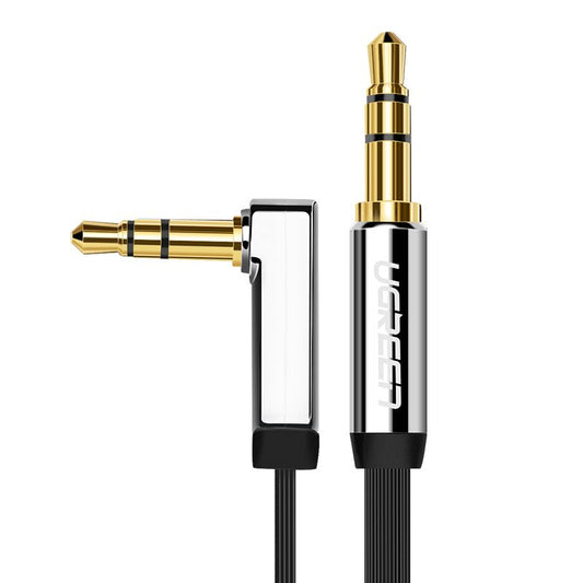 Cavo audio 3,5 mm - 3,5 mm UGREEN AV112 angolato, 1 m, nero