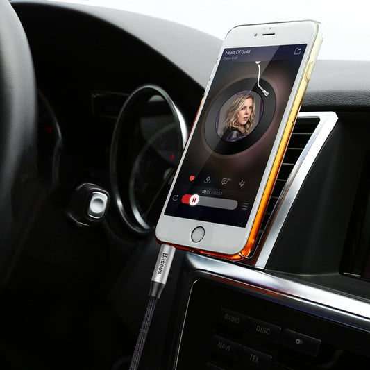 Cavo audio 3,5 mm - 3,5 mm Baseus Yiven Yiven M30, 1 m, nero CAM30-BS1