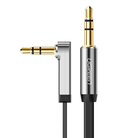 Cavo audio 3,5 mm - 3,5 mm UGREEN AV119 angolato, 0,5 m, nero