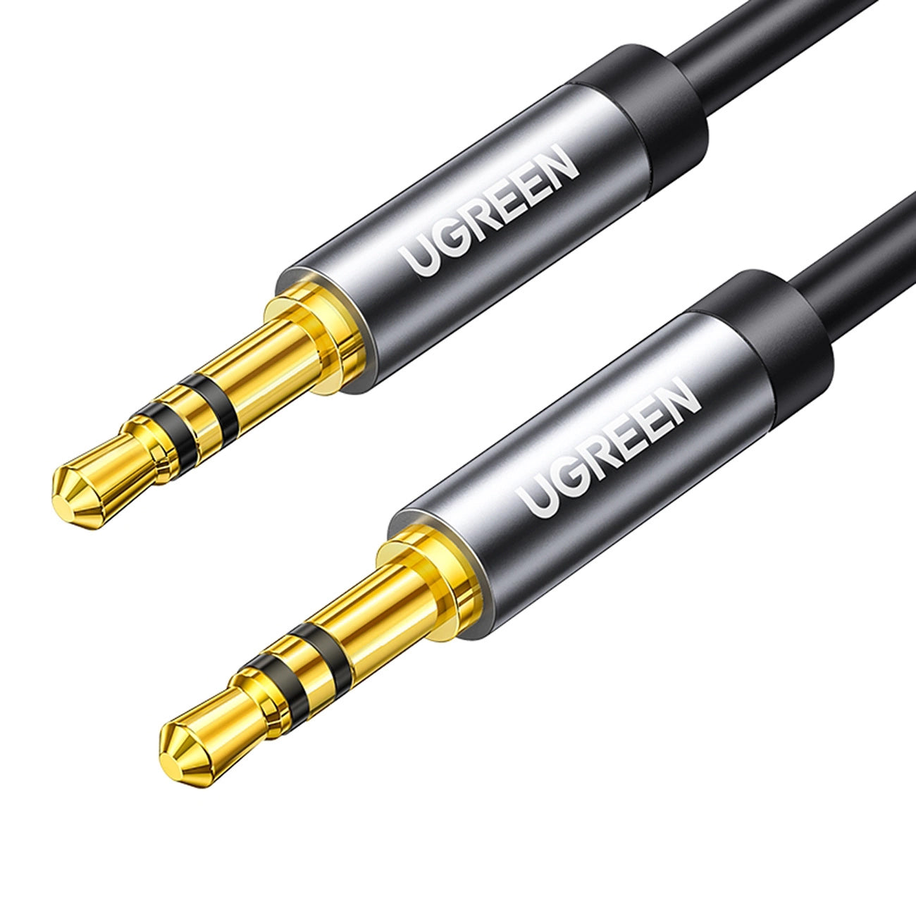 Câble Audio 3.5mm - 3.5mm UGREEN AV119, 2m, Noir