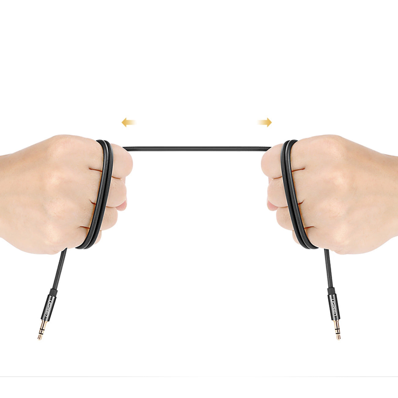 Câble Audio 3.5mm - 3.5mm UGREEN AV119, 2m, Noir