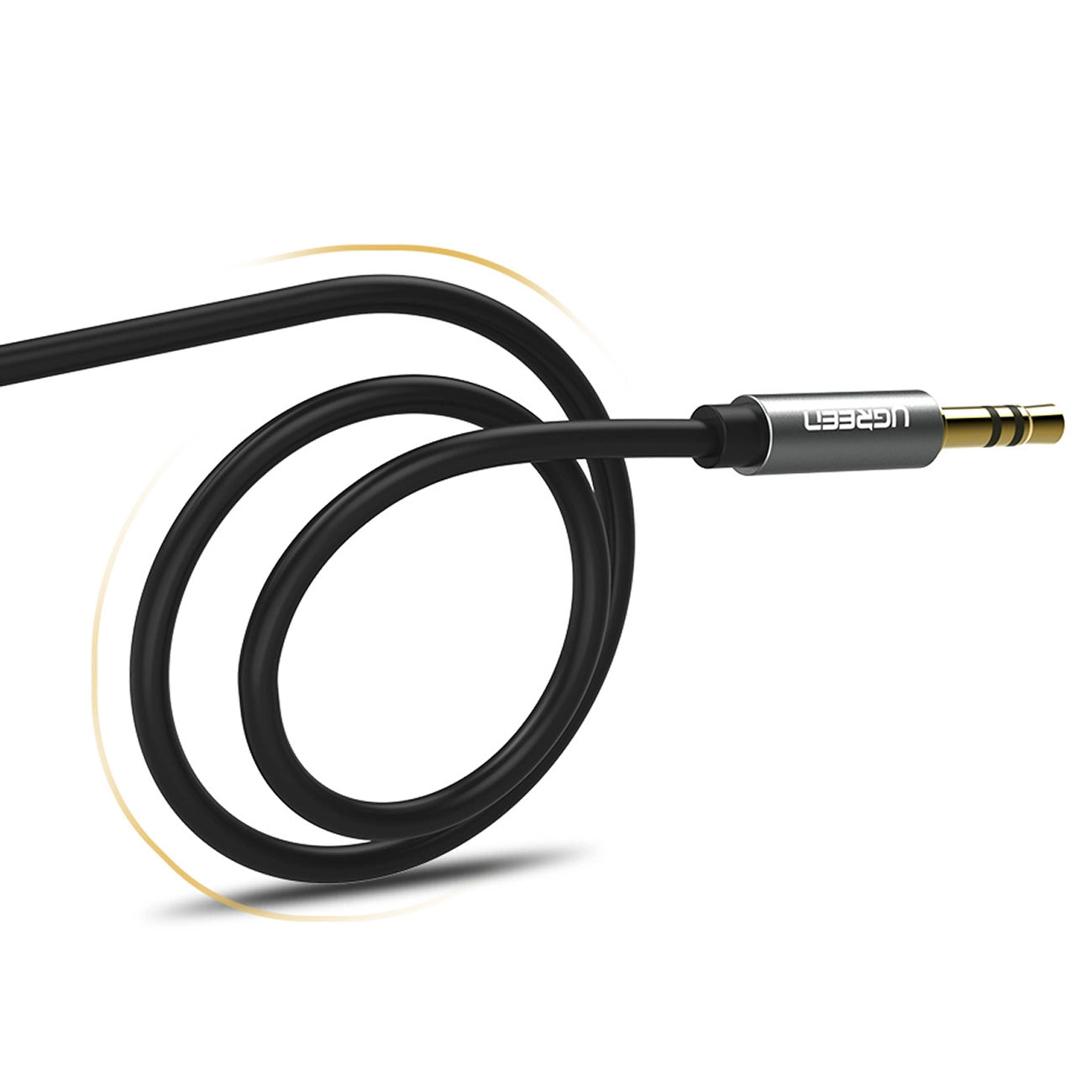 Audio-Kabel 3.5mm - 3.5mm UGREEN AV119, 1m, Schwarz