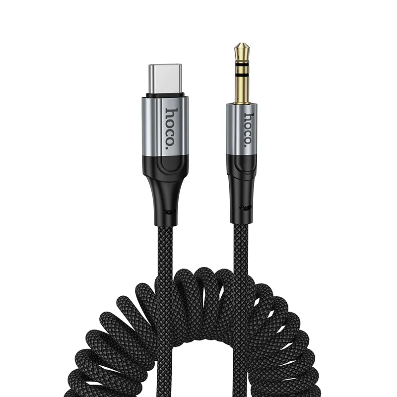 Câble Audio USB-C - 3.5mm HOCO UPA33B, 1.5m, Noir