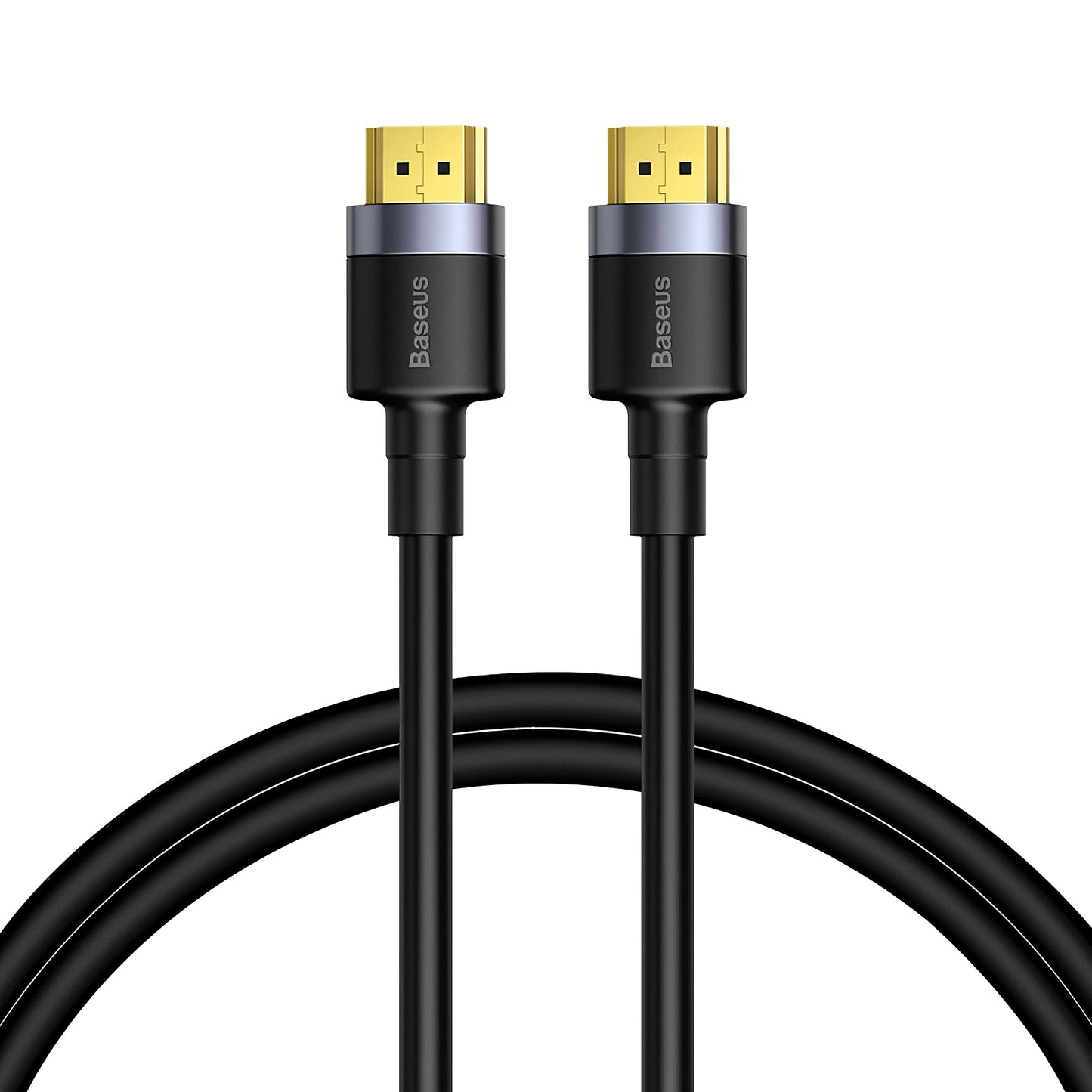 Baseus Videokabel, HDMI - HDMI, 4K, 1m, Schwarz CADKLF-E01