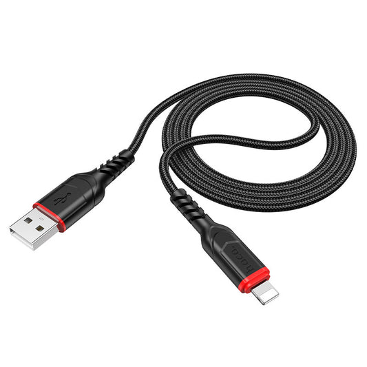 Cavo Dati e Ricarica USB-A - Lightning HOCO X59 Victory, 18W, 1m, Nero